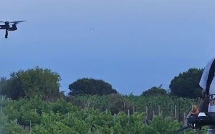 Agricultural drone technology