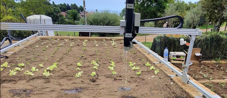 Robotic gardening system